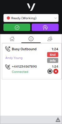 ContactPad info panel