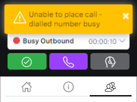 ContactPad error message